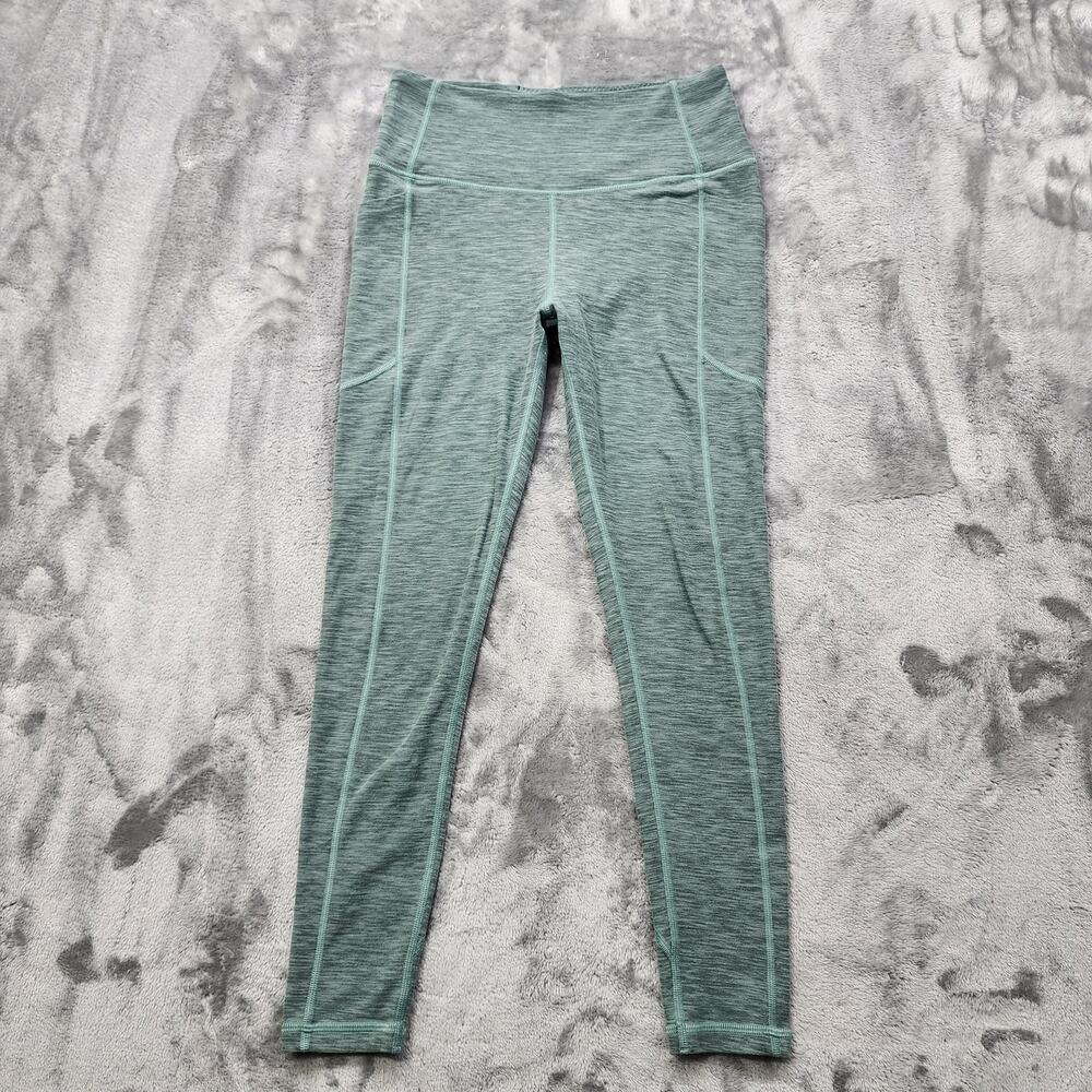Victoria's Secret Leggings Womens 6 Marled Green Incredible Essential Workout